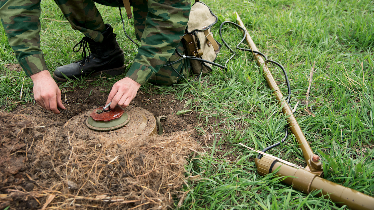 Landmine Recognition: AI supports specialists in battlefields by detecting landmines and other unexploded ordnance.