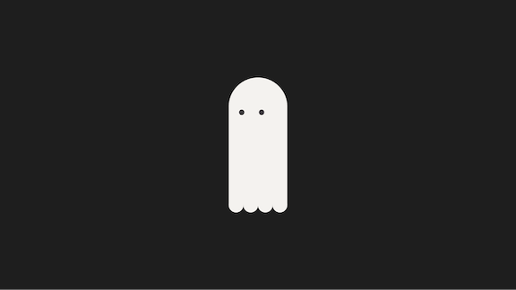 Illustration of a ghost