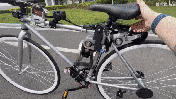 eXtremely Unnatural Auto-Navigation (Xuan), a self-riding bicycle