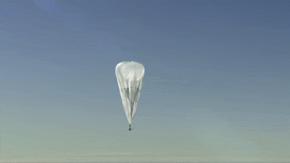 AI-driven balloon reaching high altitude