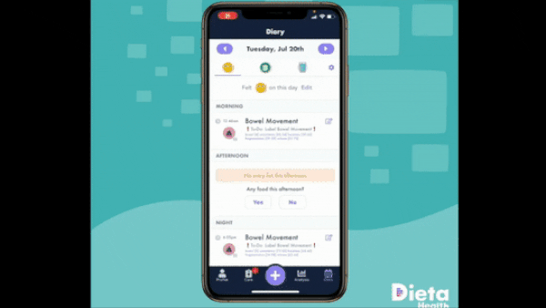 Smart Phone app called Dieta 