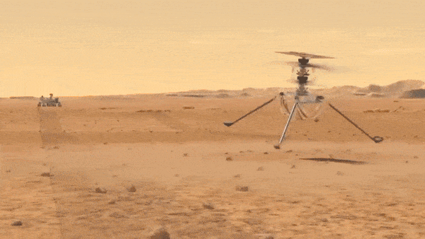 Ingenuity (drone) on Mars