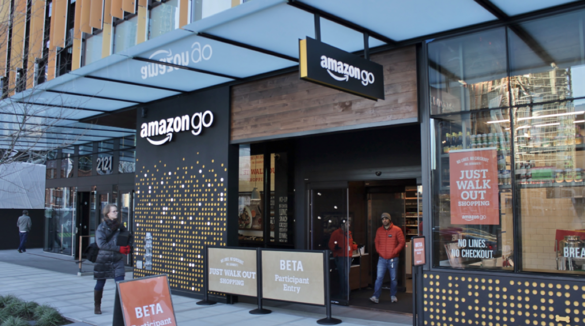 Amazon Go store facade