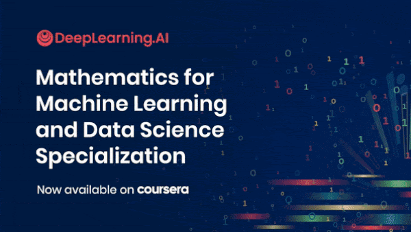 Mathematics for Machine Learning Specialization video teaser