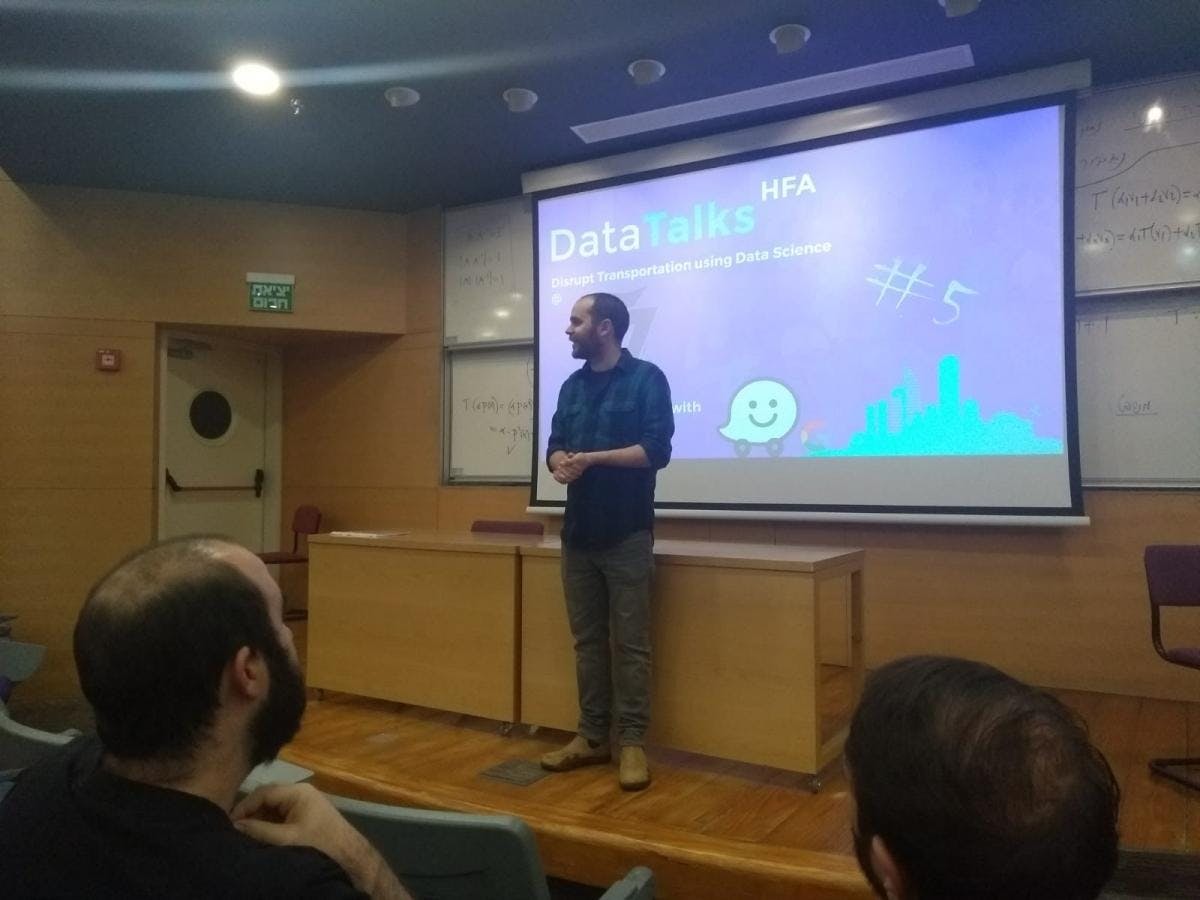 Pie & AI: Haifa-Disrupt traffic with data and machine learning