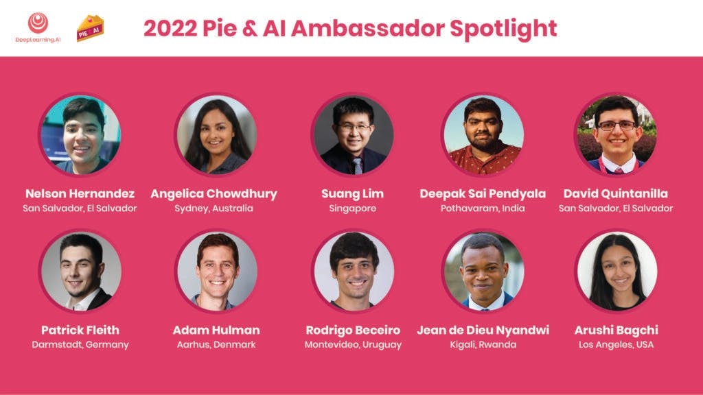 Pie & AI Event Ambassador Spotlight 2022: Meet the Leaders Building a Network of Global AI Hubs