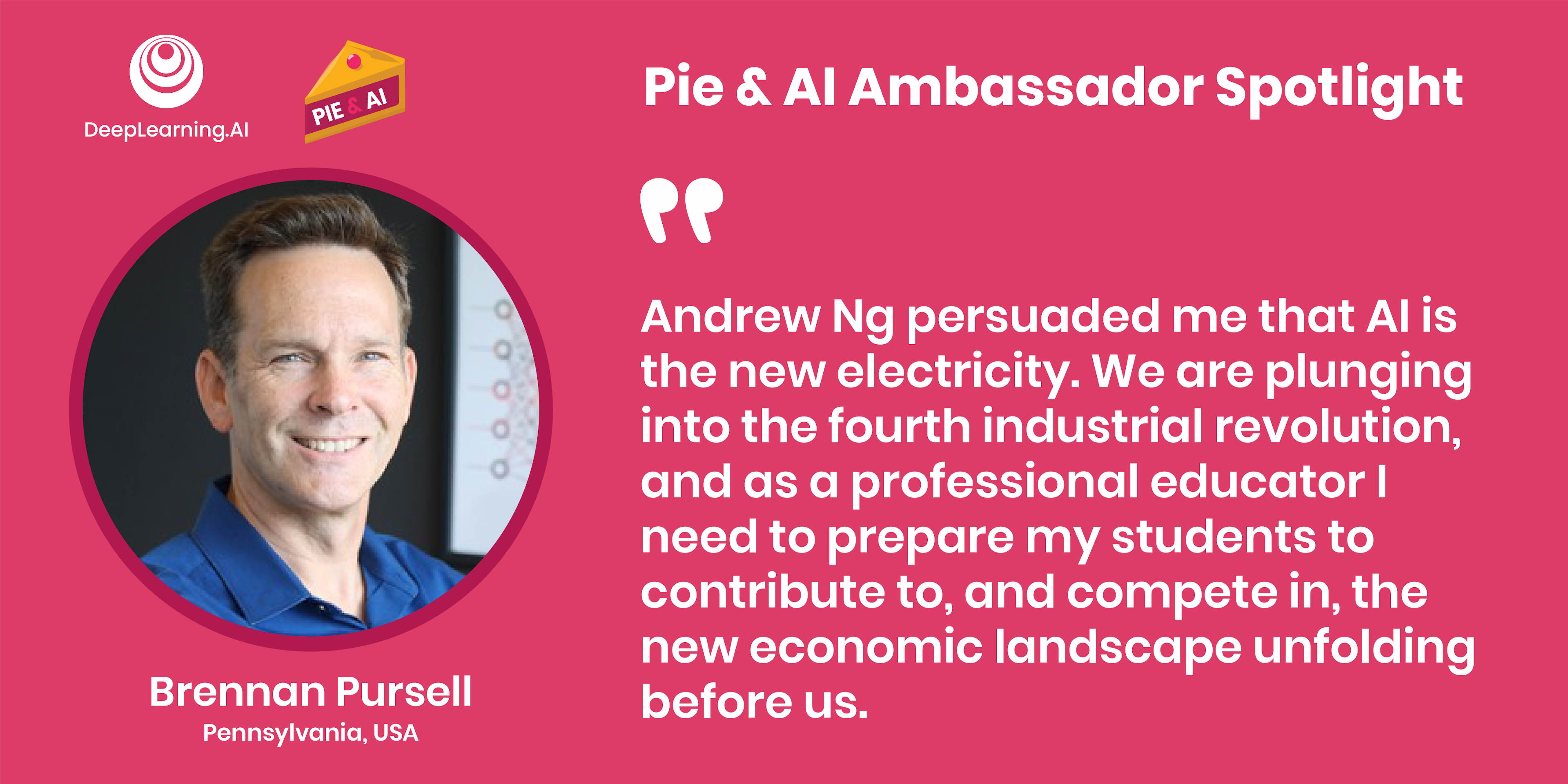 2023 Pie & AI Ambassador Spotlight: Brennan Pursell, Pennsylvania